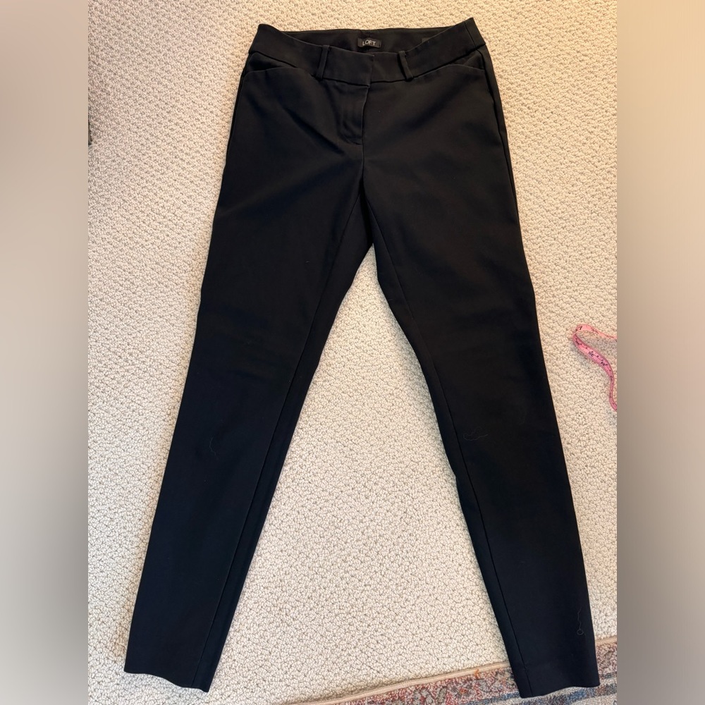 Black Loft Trousers